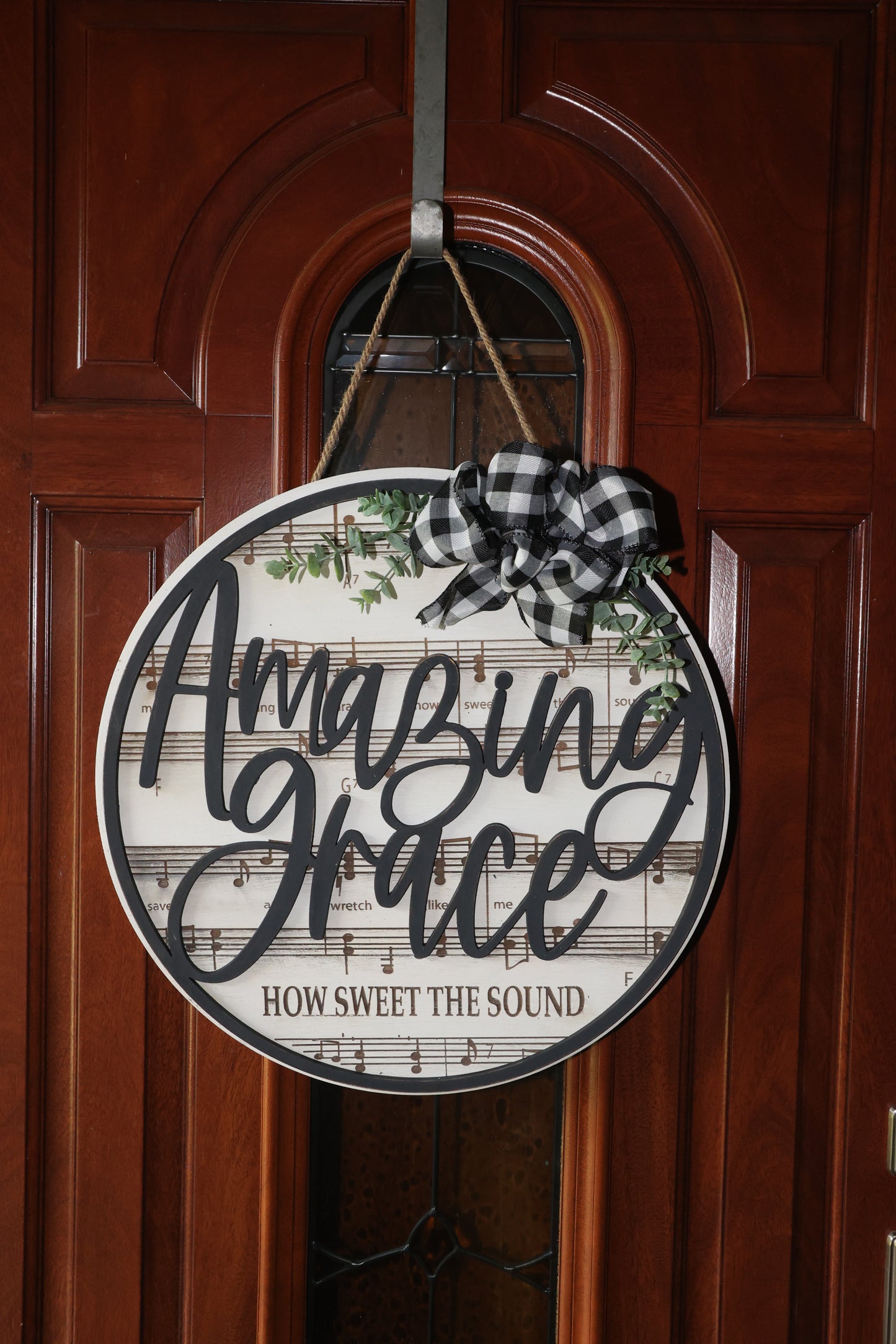 Amazing Grace Door Sign