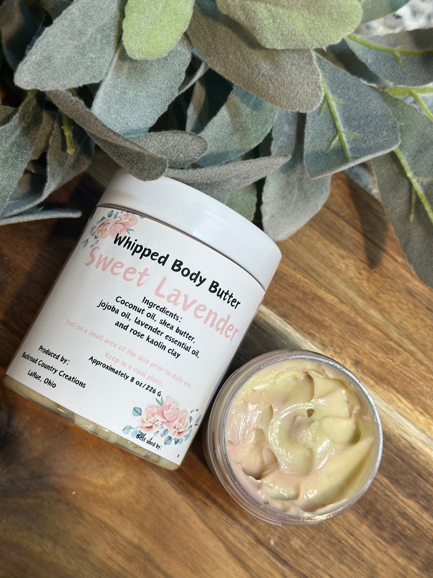 Whipped Body Butter- 3 scents and 4 different sizes