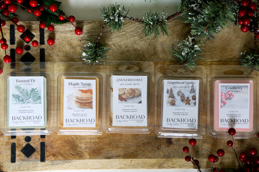 Winter Candle Soy Melts- 6 scents