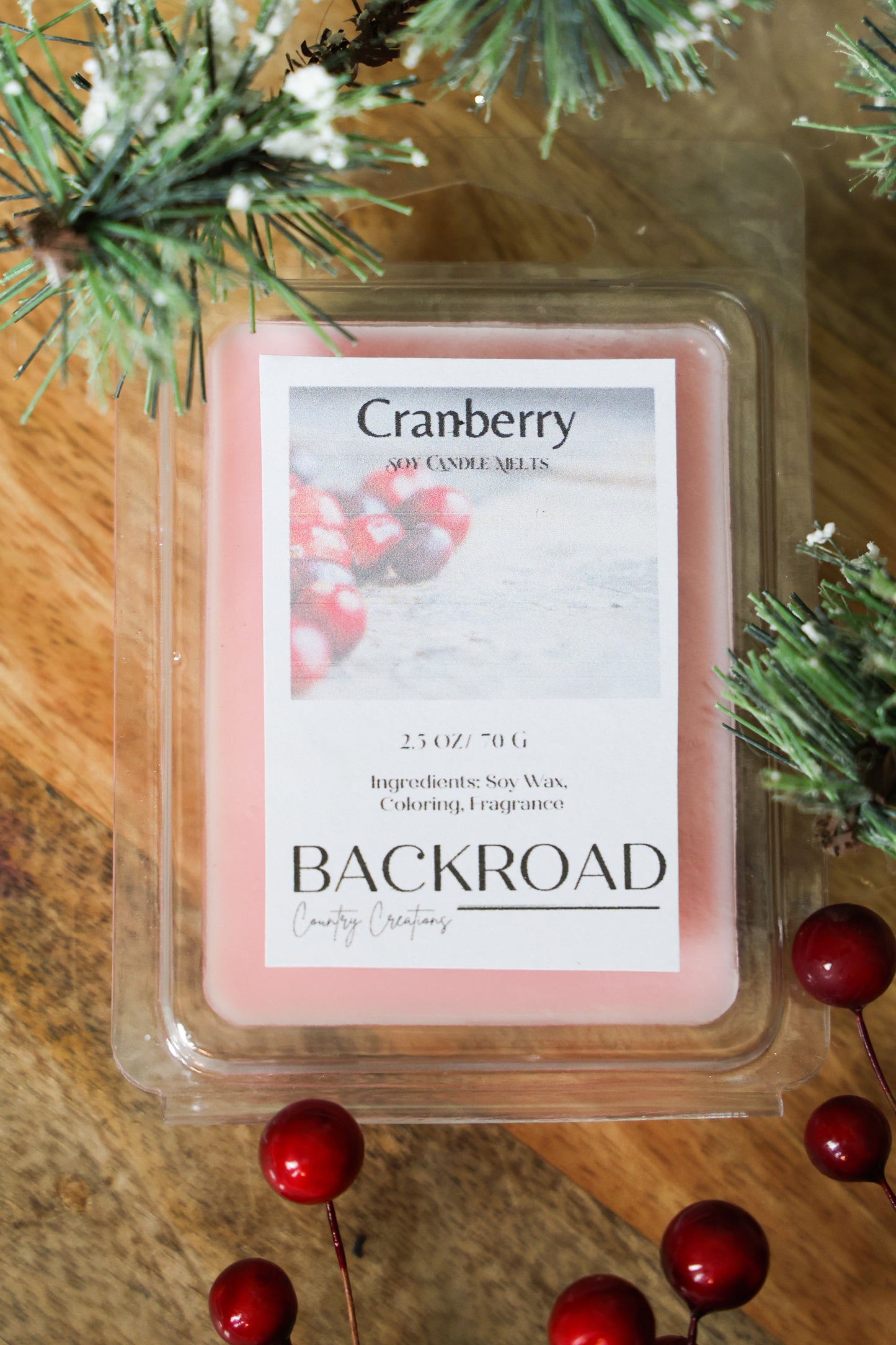 Winter Candle Soy Melts- 6 scents