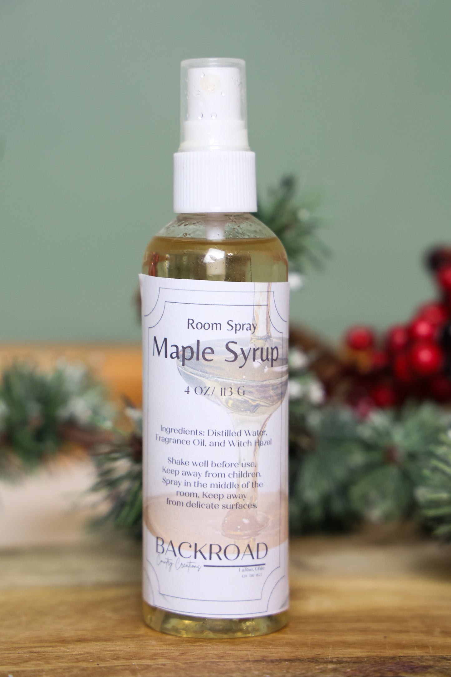 Winter Room Spray- 6 scents