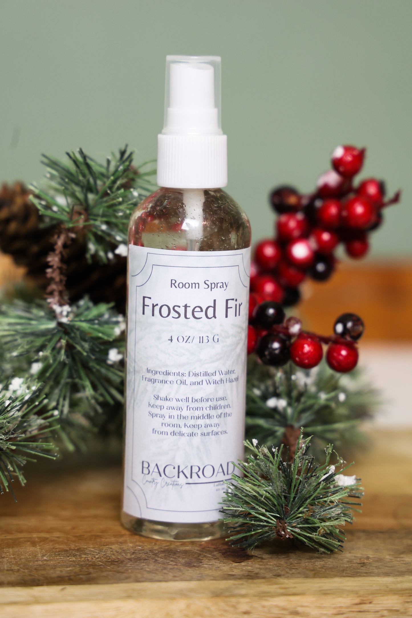 Winter Room Spray- 6 scents