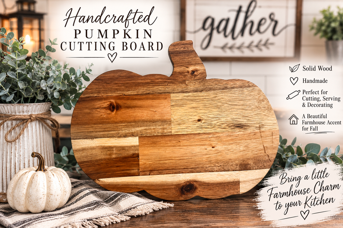 Pumpkin Cutting Board