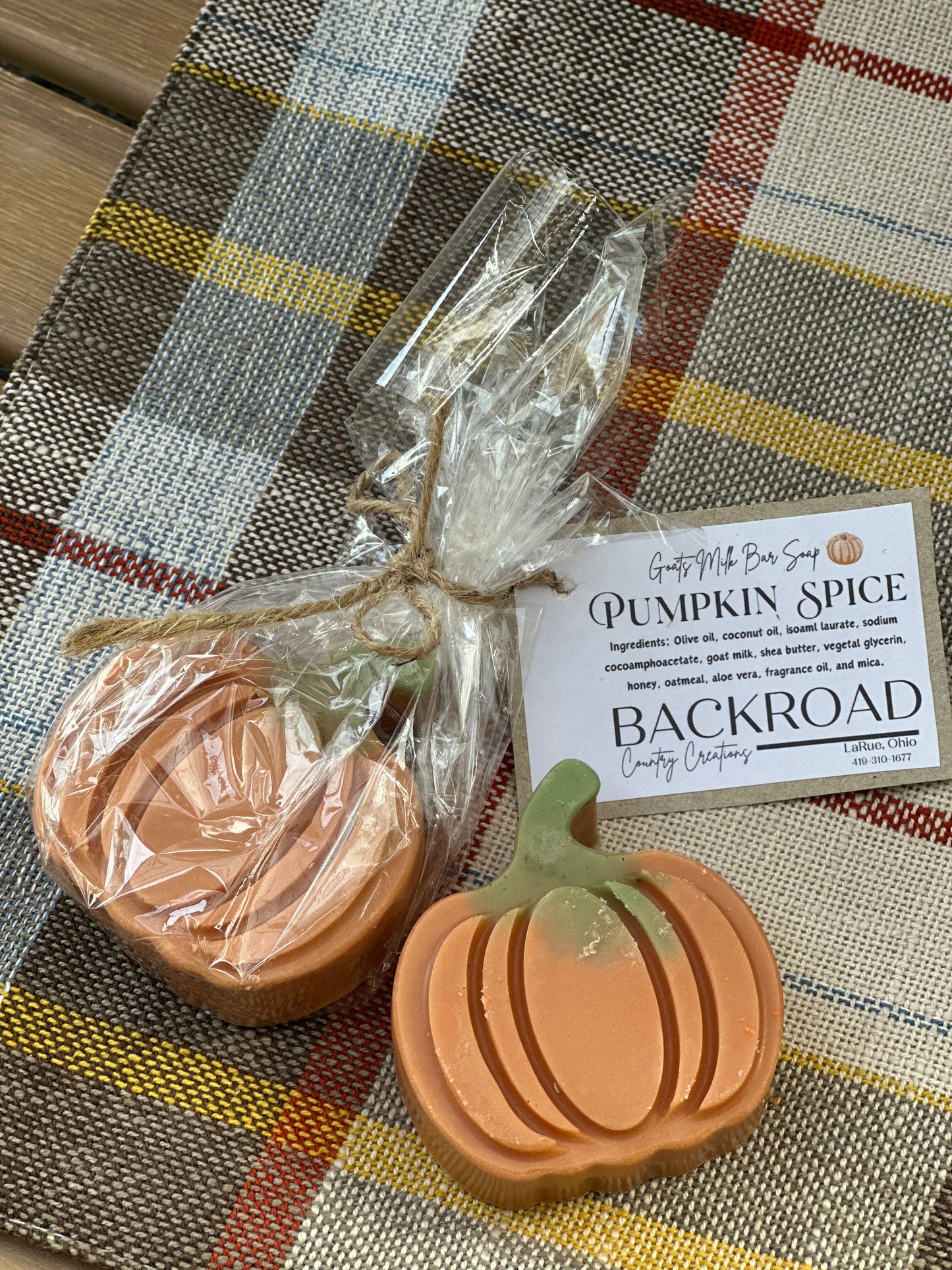 Pumpkin Cheesecake Goats Milk Soap