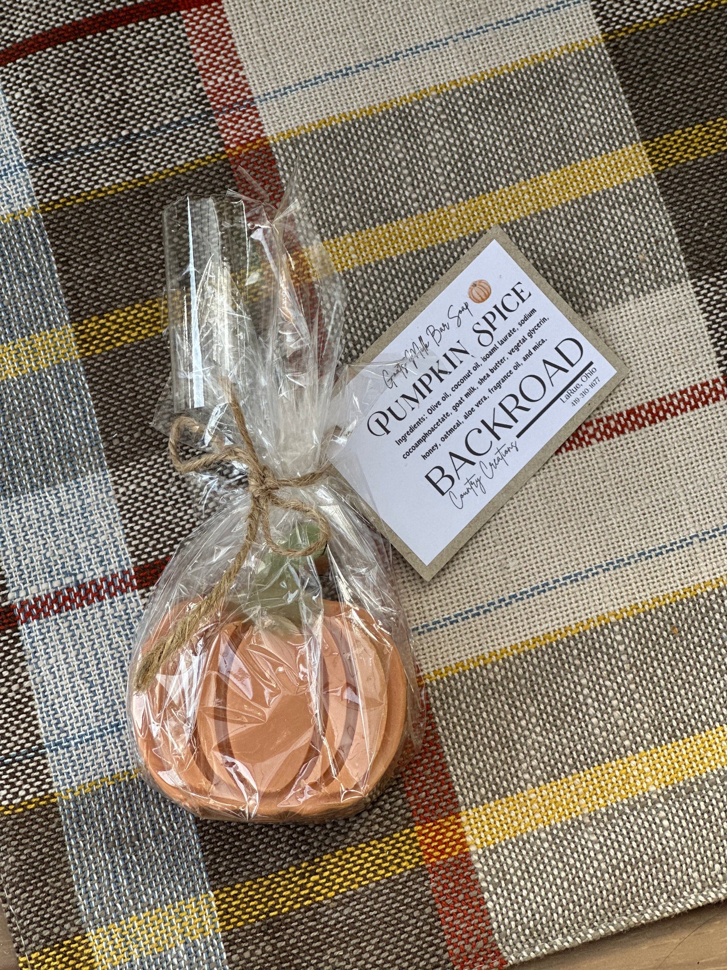 Pumpkin Cheesecake Goats Milk Soap