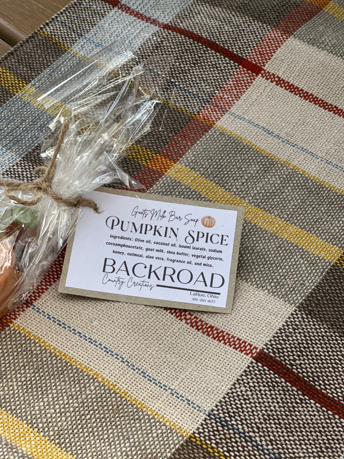 Pumpkin Cheesecake Goats Milk Soap