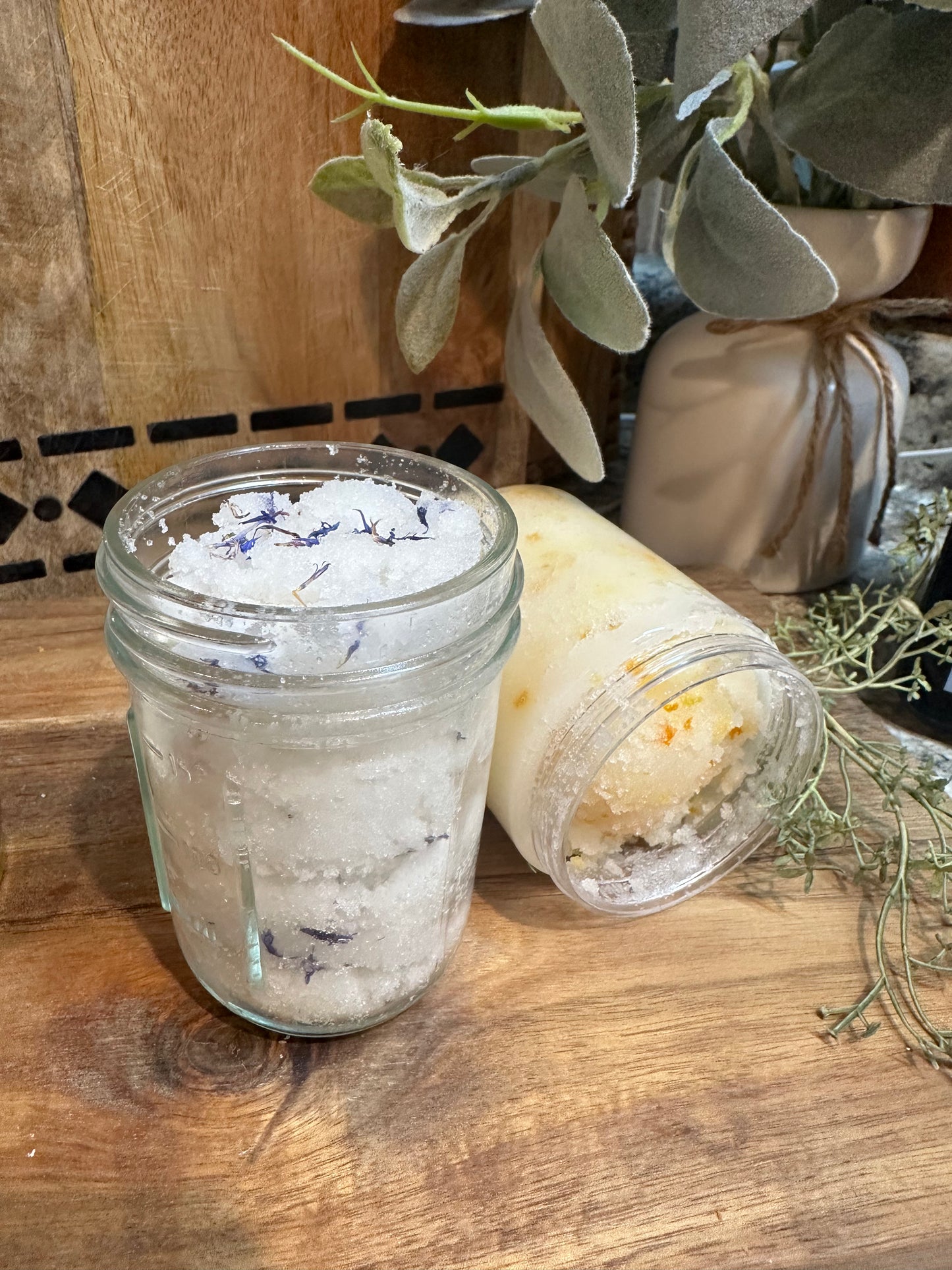 Body Scrub (Cinnamon/Vanilla, Sweet Orange, and Lavender)