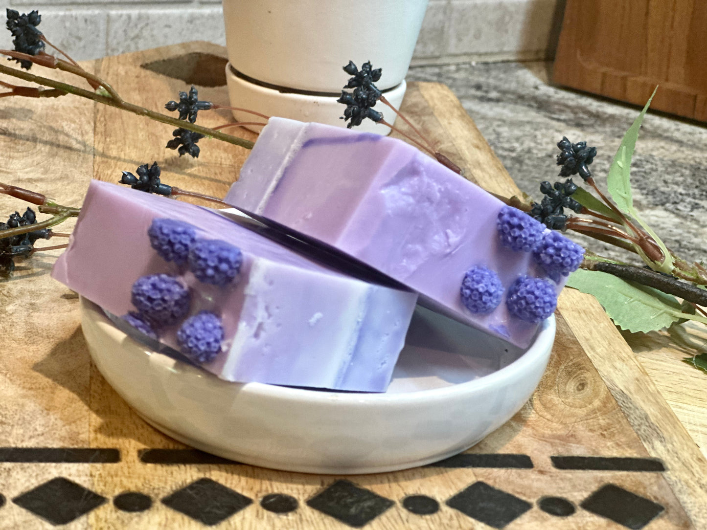 Blackberry Vanilla Goat Milk Soap